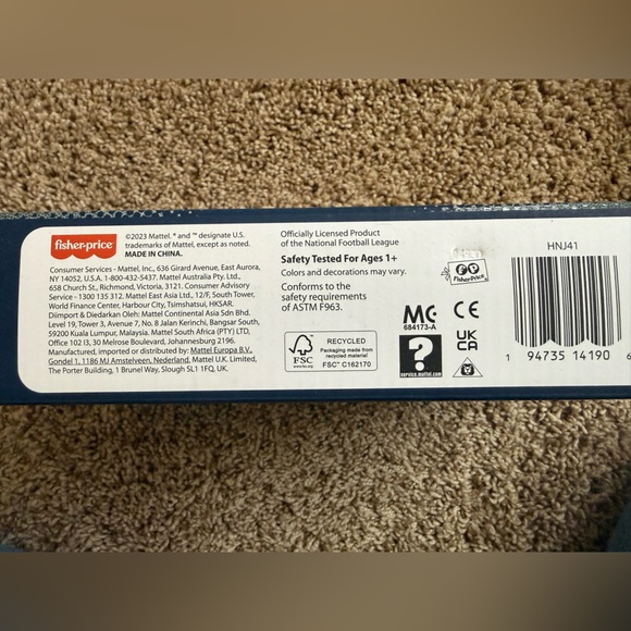 Fisher-Price Official Licensed Product Box - Picture 2 of 4